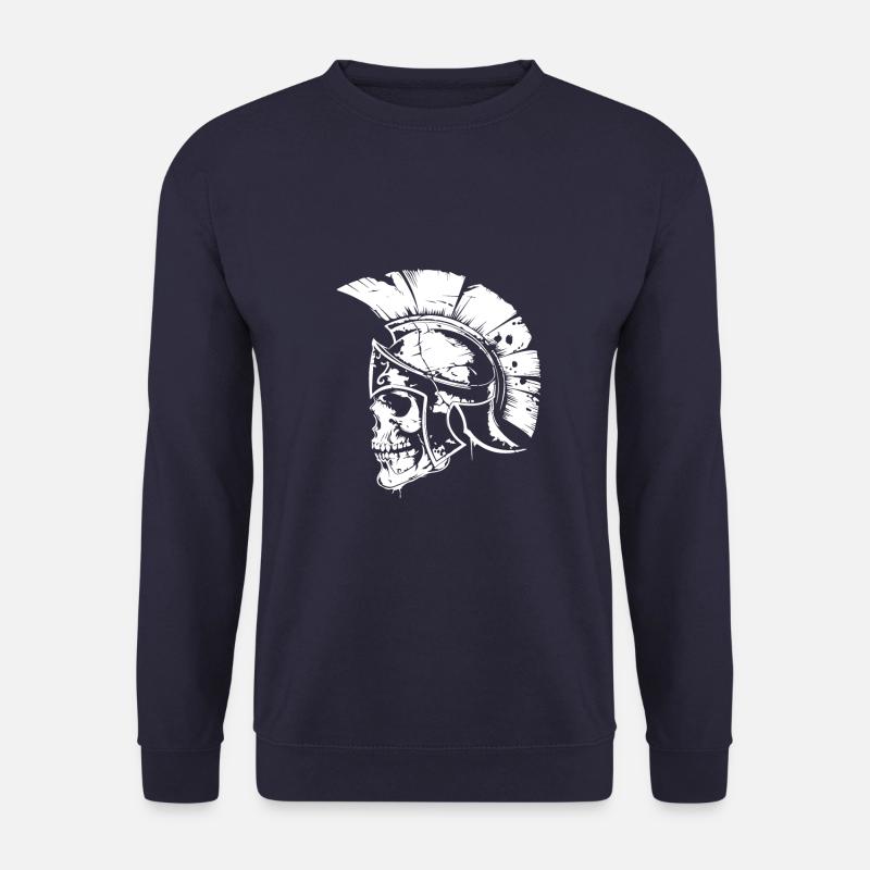 Spartaner Skull Gladiator - Unisex Pullover - Navy