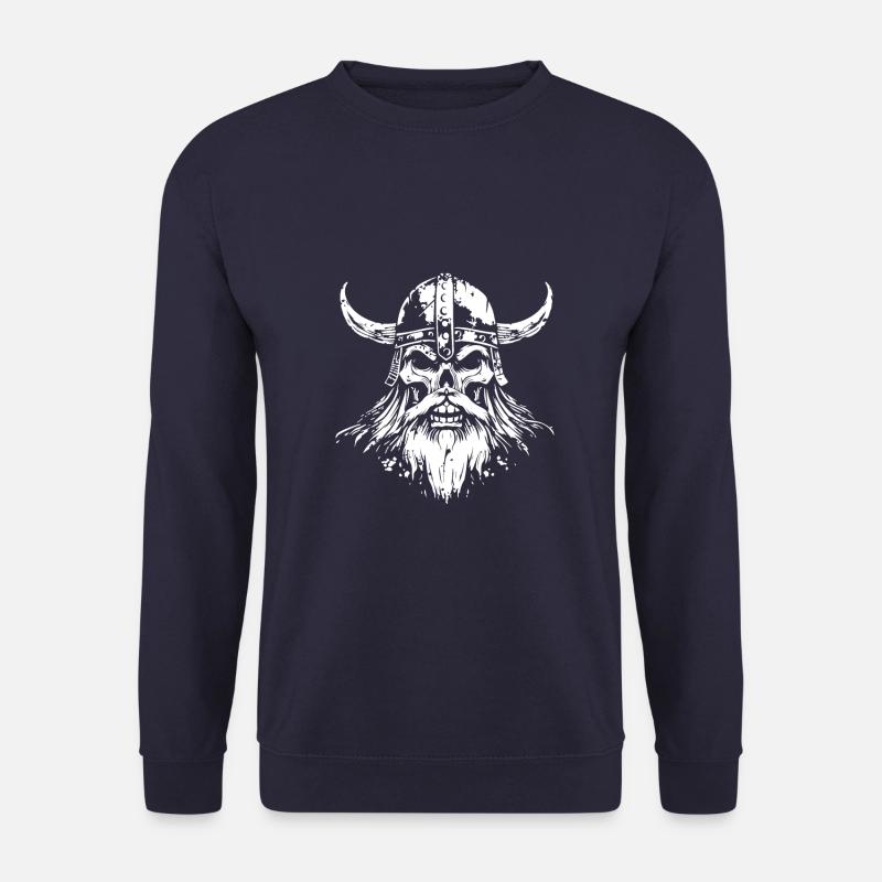 Viking Skull - Unisex Sweatshirt - navy