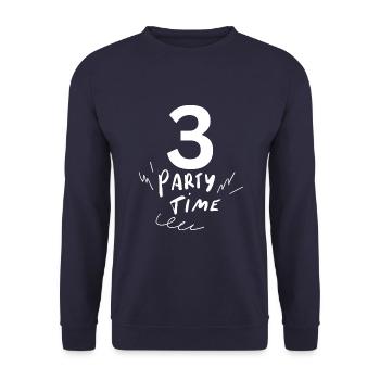 3 - Sweat-shirt Unisexe - marine - Devant - Alina (178cm) & Michal (187cm)