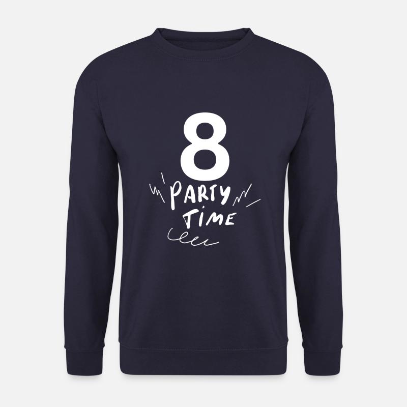 8 - Unisex Sweatshirt - navy