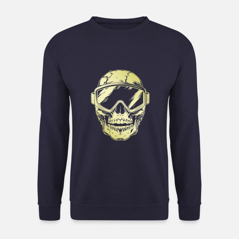 Ski Ski Masques Skull - Sweat-shirt Unisexe - marine