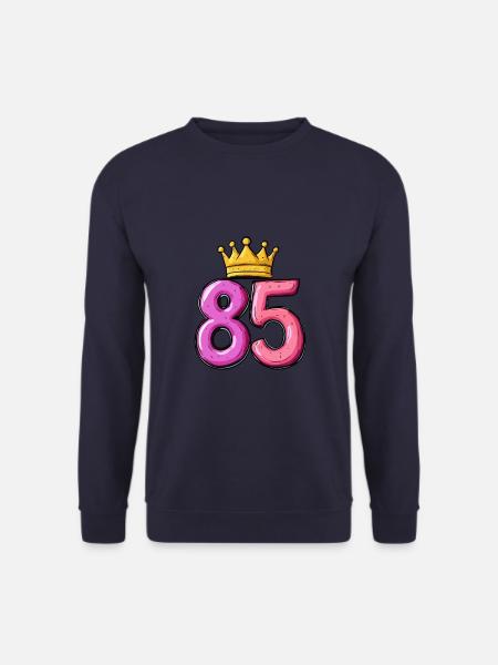 85 Number Jersey Crown - Unisex Sweatshirt - navy