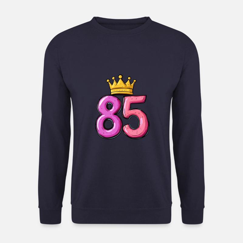 85 Number Jersey Crown - Unisex Sweatshirt - navy