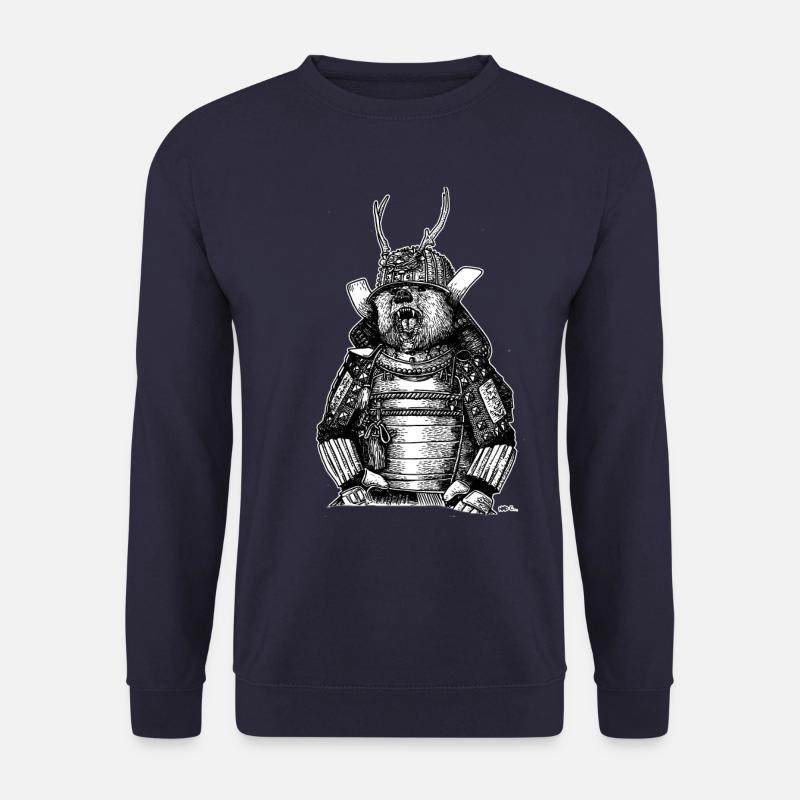 SAMURAI BÄREN - Unisex Pullover - Navy