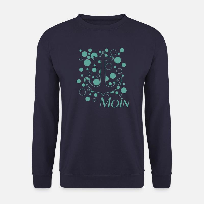 Moin Anker Hamburg Skipper - Unisex Pullover - Navy