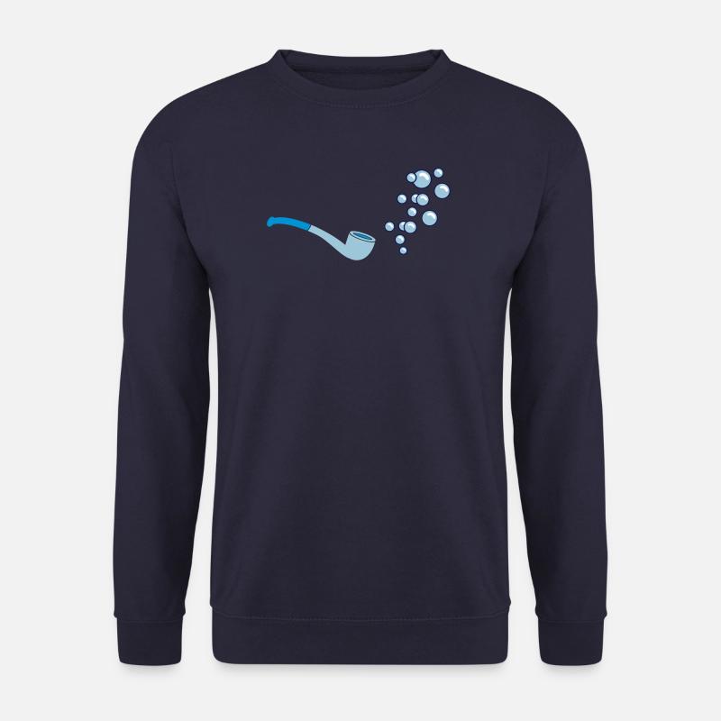 Blasen / bubbles (3c) - Unisex Pullover - Navy