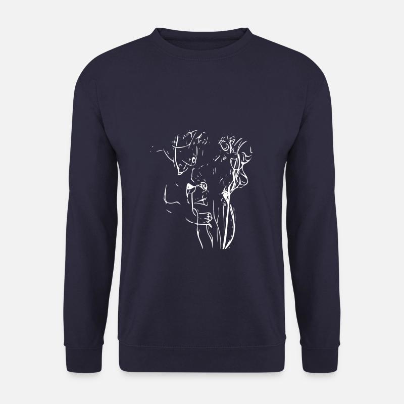 Abstract - Unisex Sweatshirt - navy