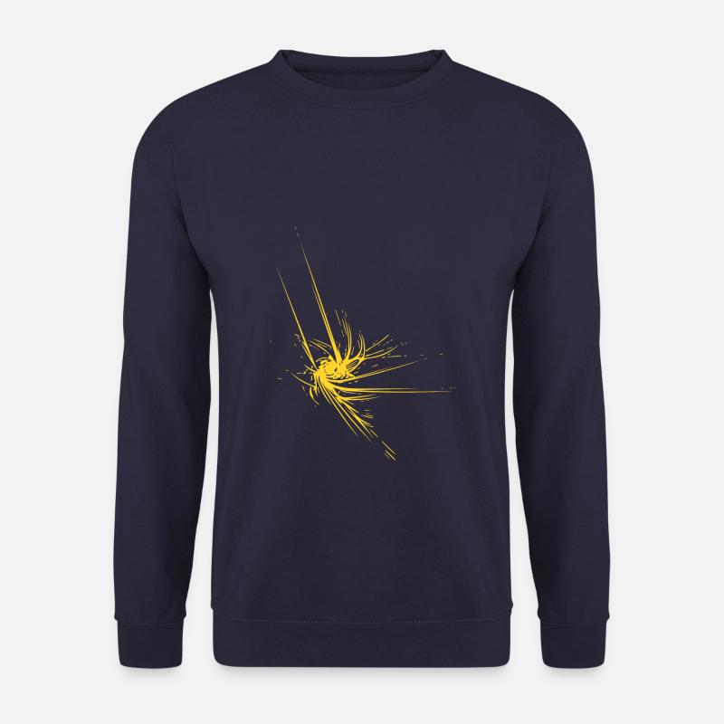 abstract star money - Unisex Sweatshirt - navy