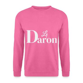 Le Daron, Le Père ! - Sweat-shirt Unisexe - rose - Devant