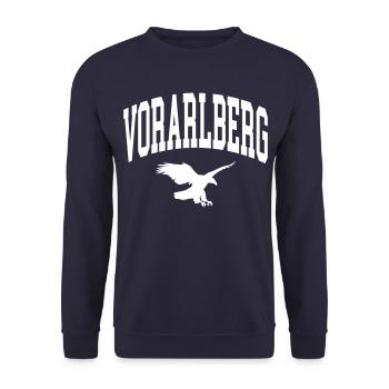 Vorarlberg - Sweat-shirt Unisexe - marine - Devant - Alina (178cm) & Michal (187cm)
