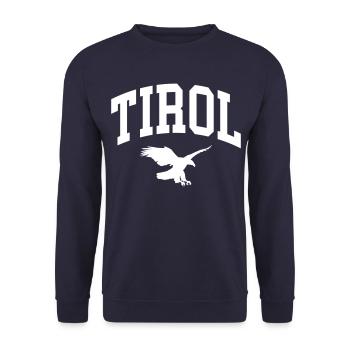 Tirol - Unisex Pullover - Navy - Vorne - Alina (178cm) & Michal (187cm)