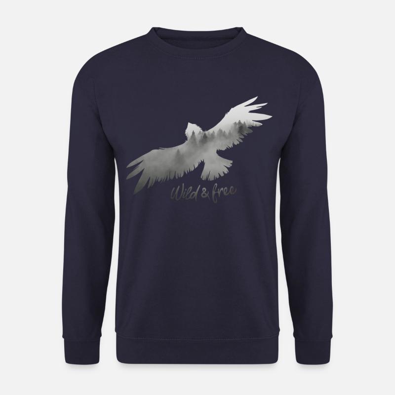 buzzard - Unisex Sweatshirt - navy