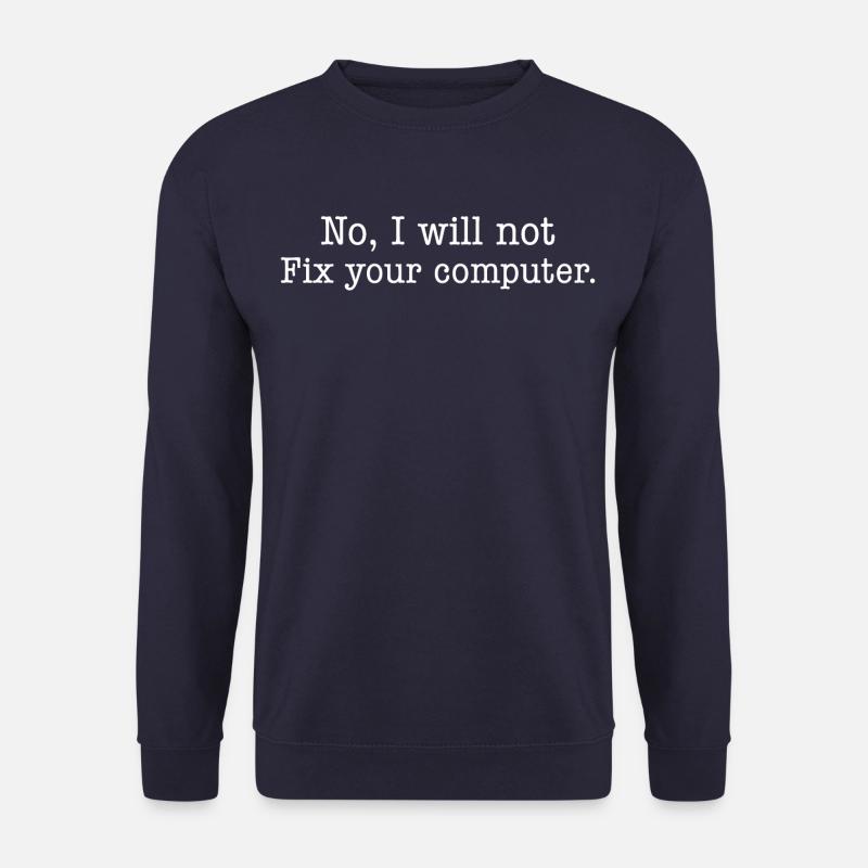 Repair Geek Computer PC - Unisex Sweatshirt - navy