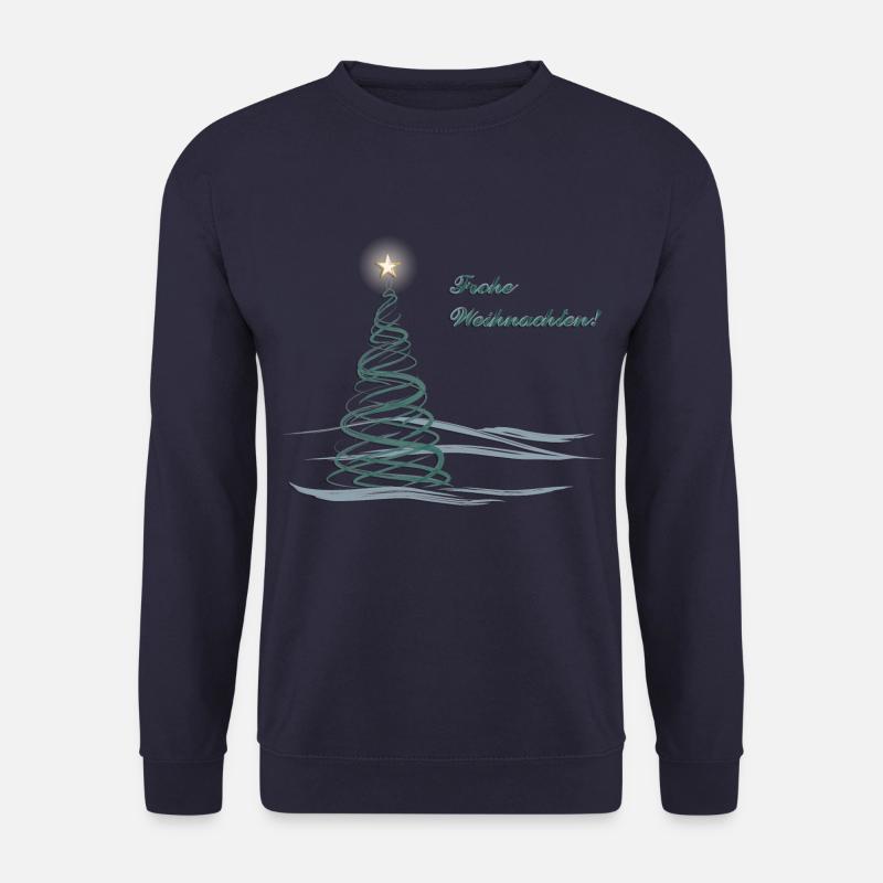 FROHE WEIHNACHTEN - Unisex Pullover - Navy