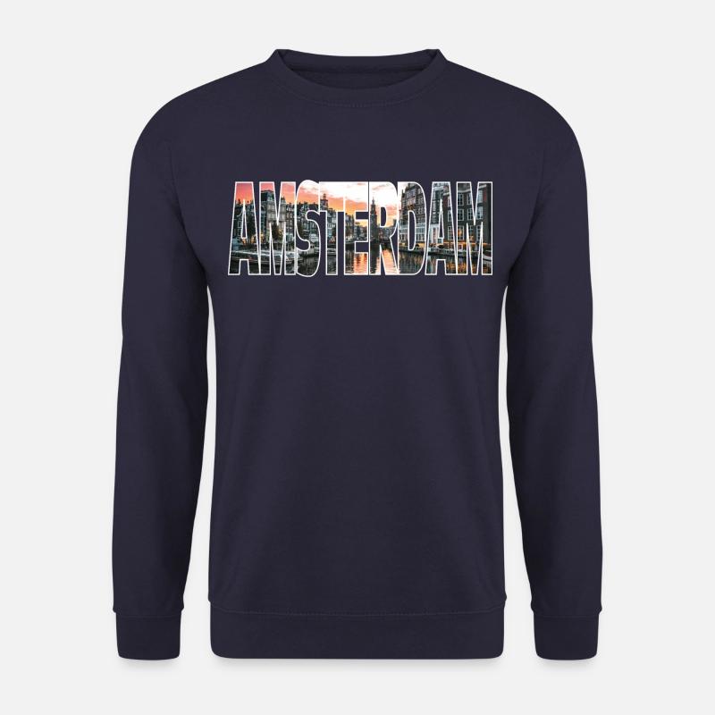 Amsterdam - Unisex Pullover - Navy