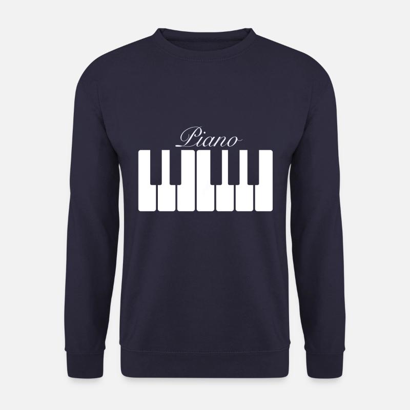 Piano Klavier Musik Klassik - Unisex Pullover - Navy