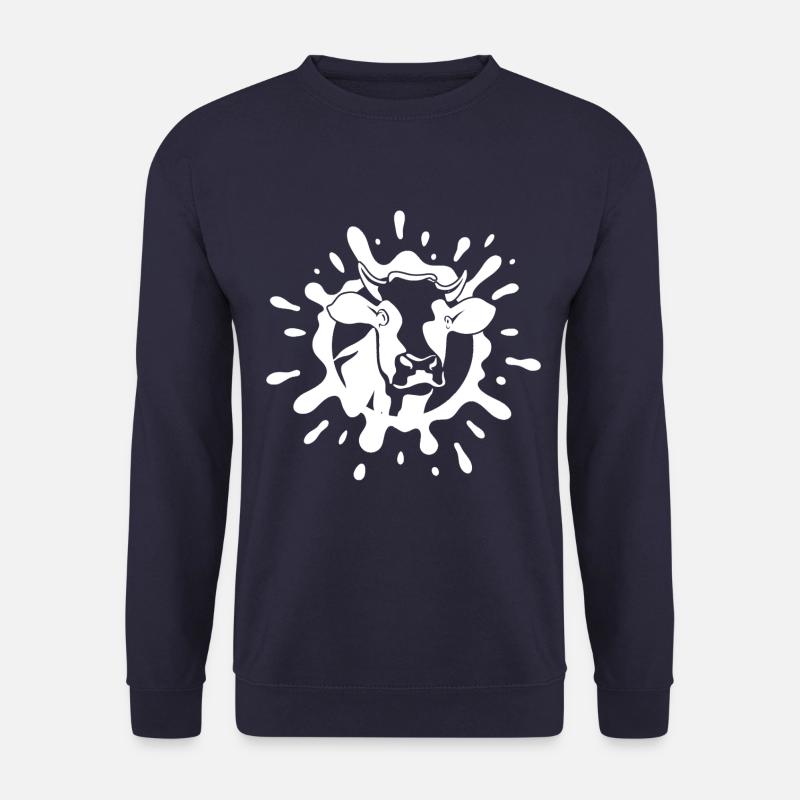 Ferme d'élevage de vaches - Sweat-shirt Unisexe - marine