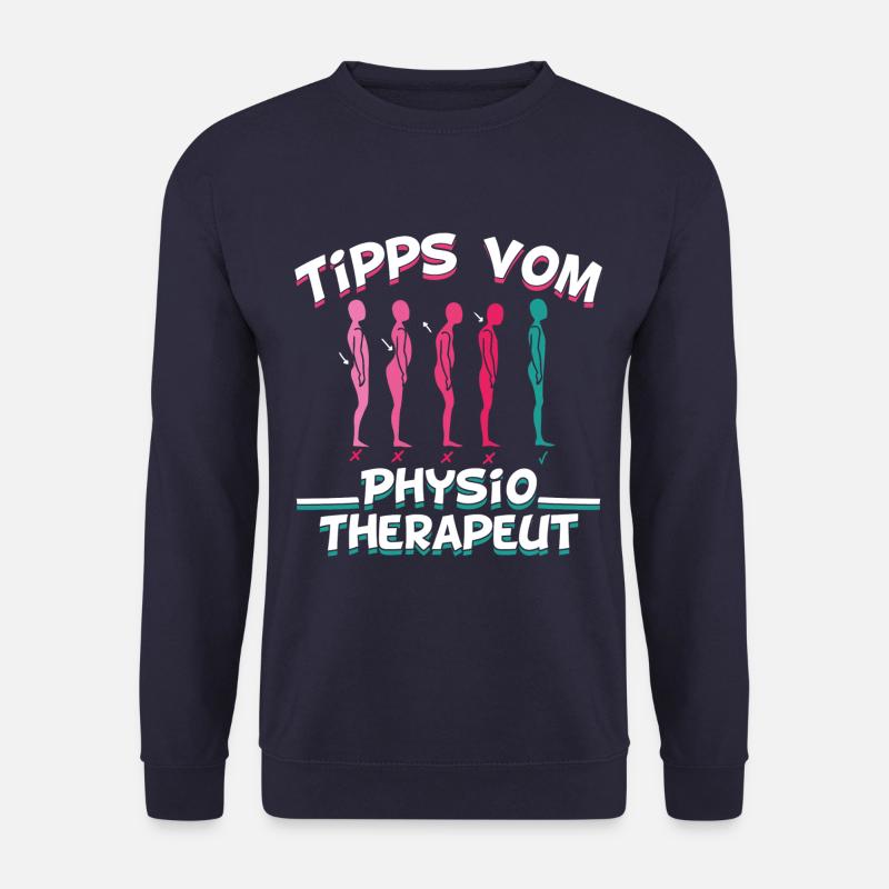Physiothérapeute Physiothérapeute Physio Tips - Sweat-shirt Unisexe - marine