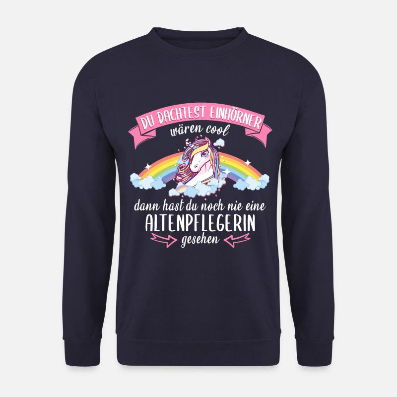 Altenpflegerin Pflegerin Altenpflege Spruch Beruf - Unisex Pullover - Navy