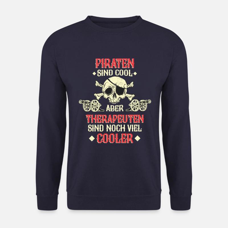 Therapeut Physiotherapeut Physio Beruf Spruch - Unisex Pullover - Navy