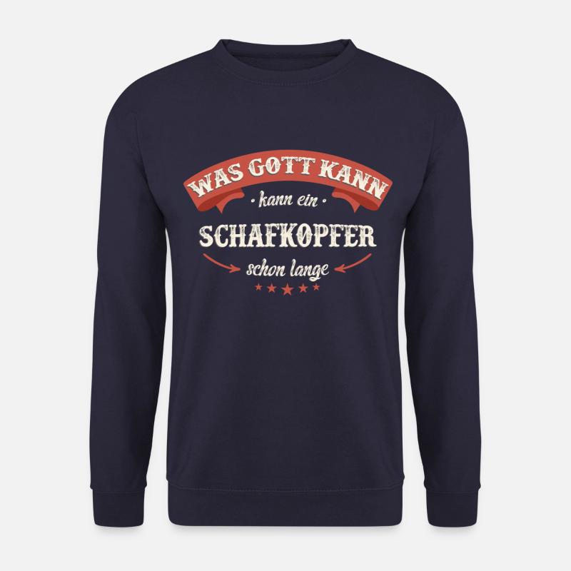 Schafkopfen Schafkopf Kartenspiel Spielkarten - Unisex Pullover - Navy
