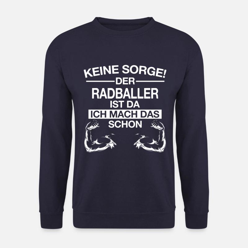 Radball Radballer Radballerin Sport Spruch - Unisex Pullover - Navy