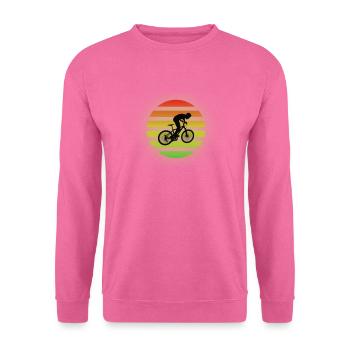 Rainbow Bike - Unisex Sweatshirt - pink - Front