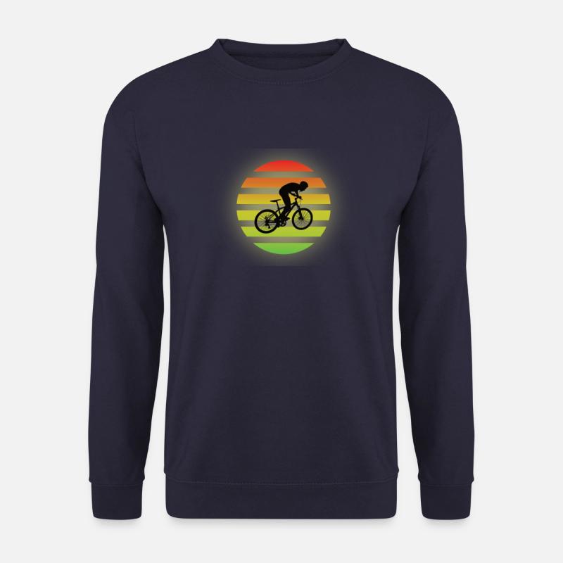 Regenbogen Bike - Unisex Pullover - Navy