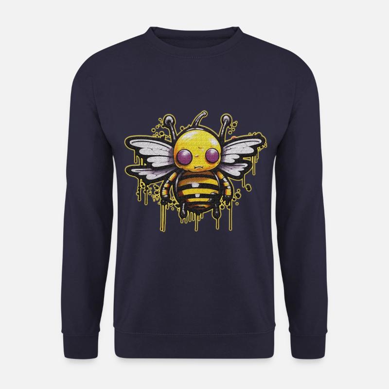 Buzzin' Bee Bomb | Bienenliebhaber - Unisex Pullover - Navy