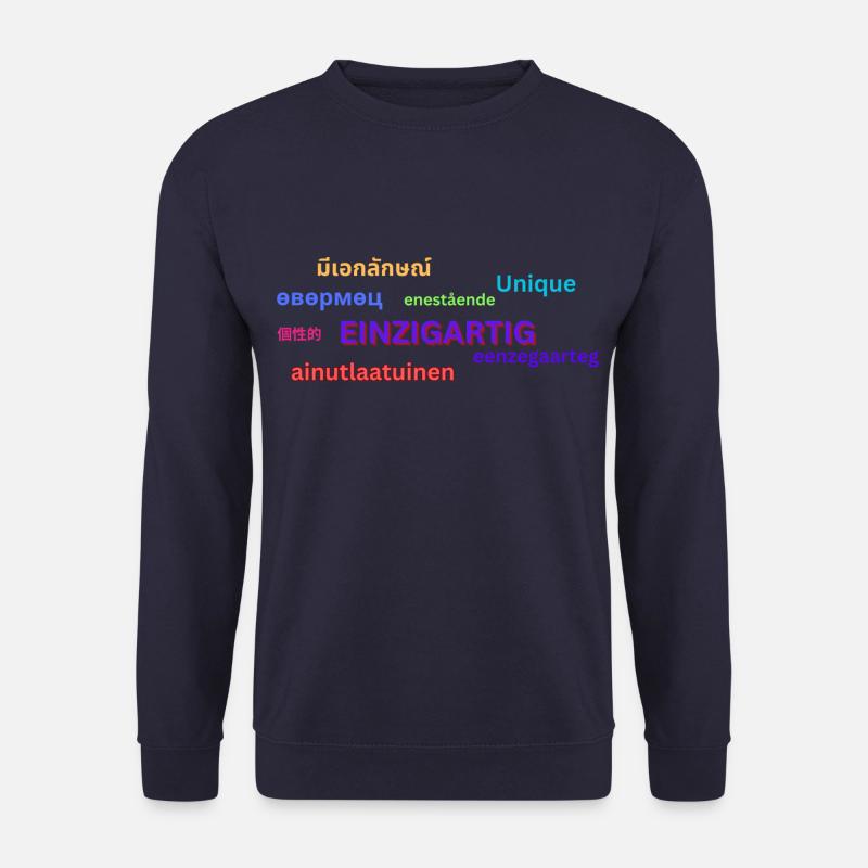 Einzigartig - Unisex Pullover - Navy