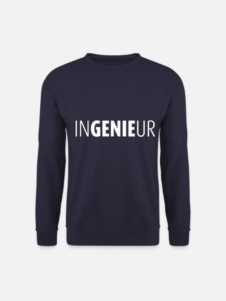 INGENEUR BERUF GENIE TECHNIK MASCHIENENBAU - Unisex Pullover - Navy
