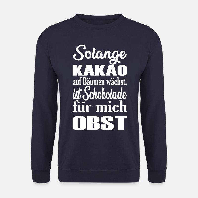 Schokolade - Unisex Pullover - Navy
