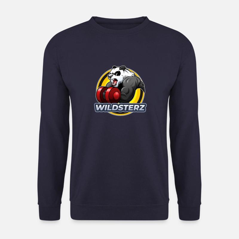 Wildsterz - Panda - Unisex Sweatshirt - navy