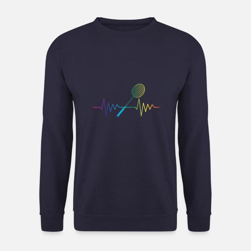 Badminton Herzschlag - Unisex Pullover - Navy