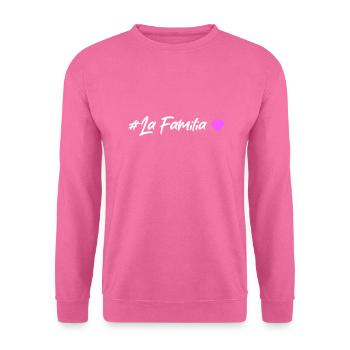La Familia Herz - Unisex Pullover - Pink - Vorne