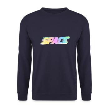 Espace - Sweat-shirt Unisexe - marine - Devant - Alina (178cm) & Michal (187cm)