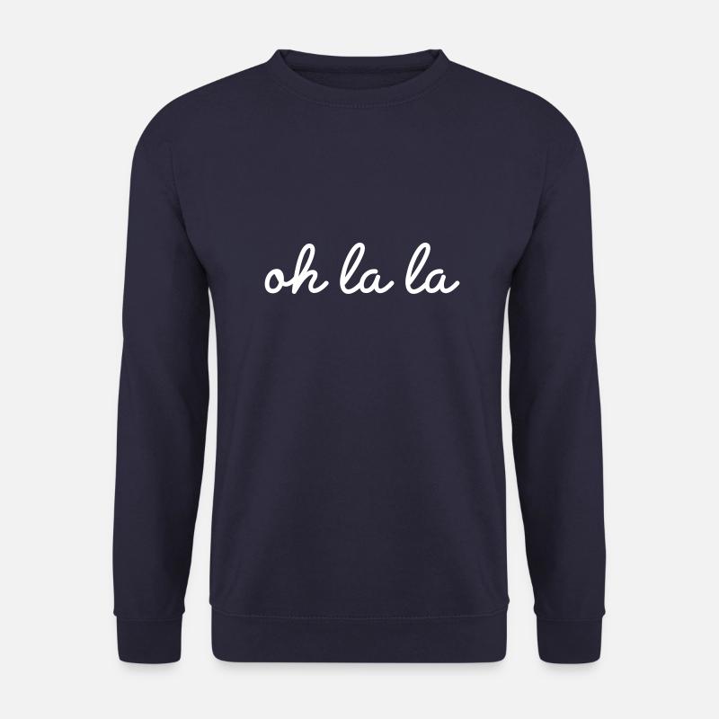 Oh la la - Unisex Pullover - Navy