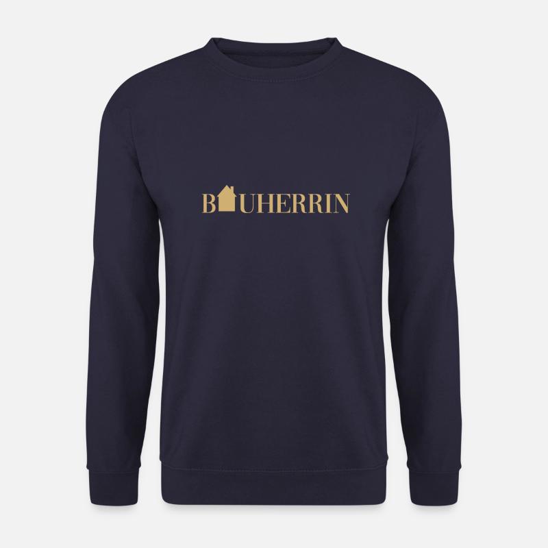 Bauherrin - Unisex Pullover - Navy
