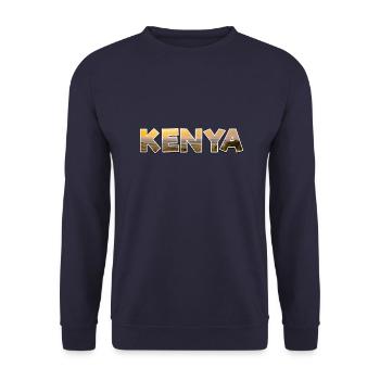 Kenya - Unisex Pullover - Navy - Vorne - Alina (178cm) & Michal (187cm)