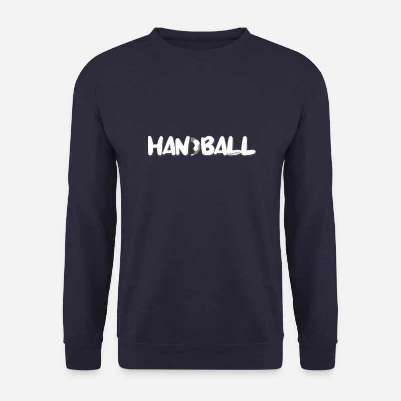 Handball - Hinten Mitte - Unisex Pullover - Navy