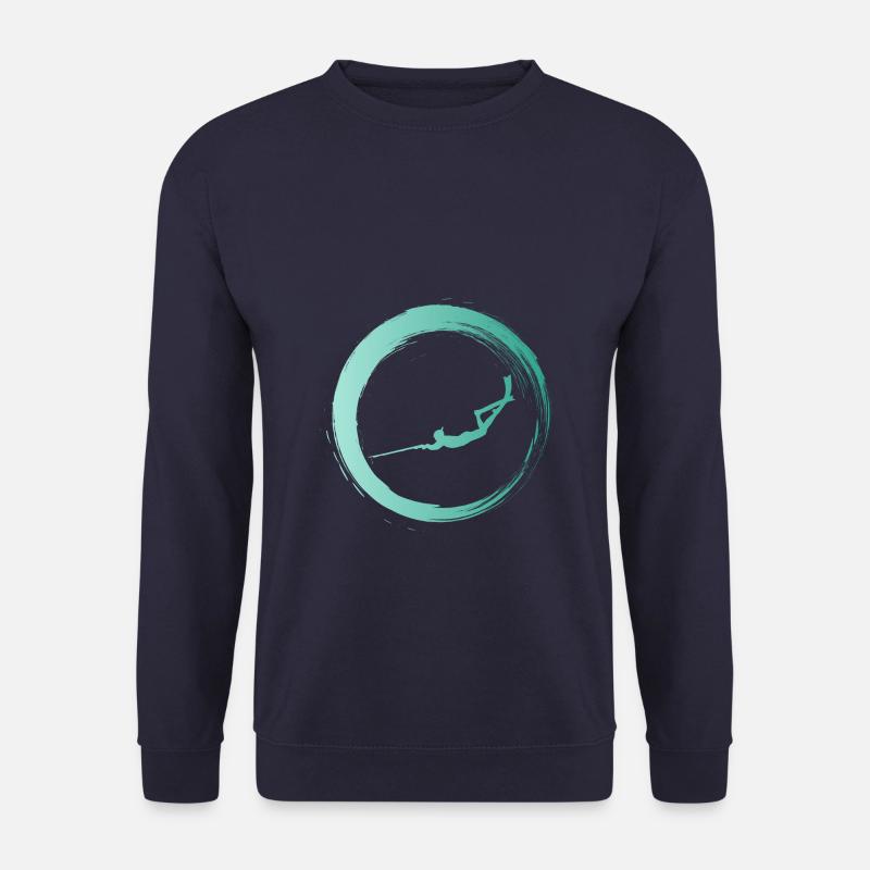 Sporty Hobby Leidenschaft Speerfischen - Unisex Pullover - Navy