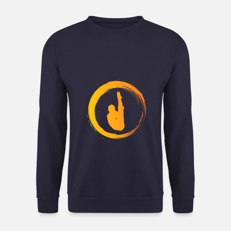 Sporty Hobby Leidenschaft Turmspringen - Unisex Pullover - Navy