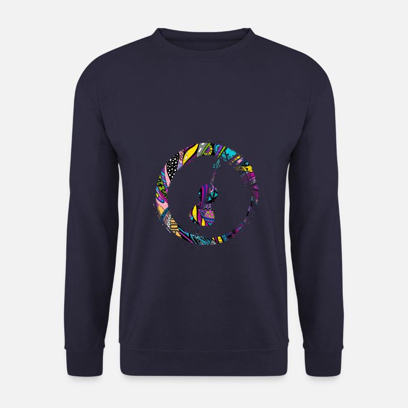 Sporty Hobby Leidenschaft Cello - Unisex Pullover - Navy