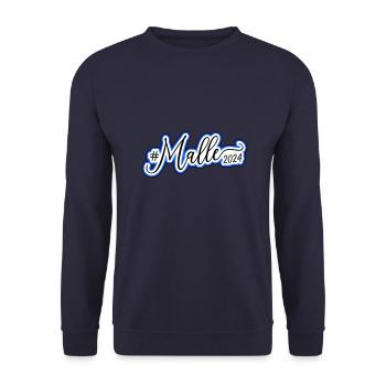 Malle 2024 Palme Mallorca - Unisex Pullover - Navy - Vorne - Alina (178cm) & Michal (187cm)