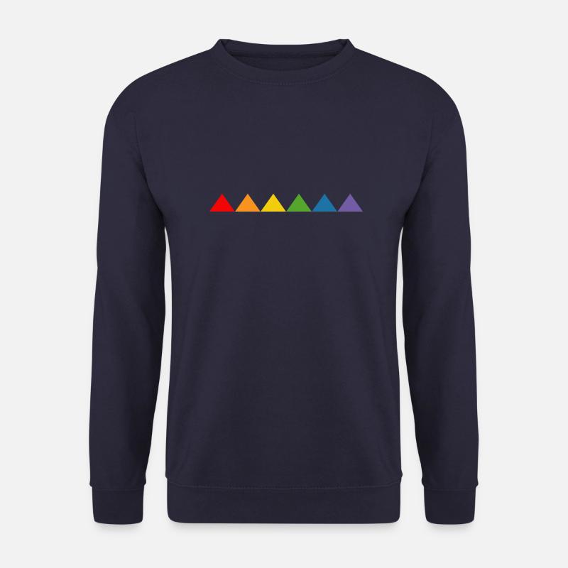 Regenbogen triangle - Unisex Pullover - Navy