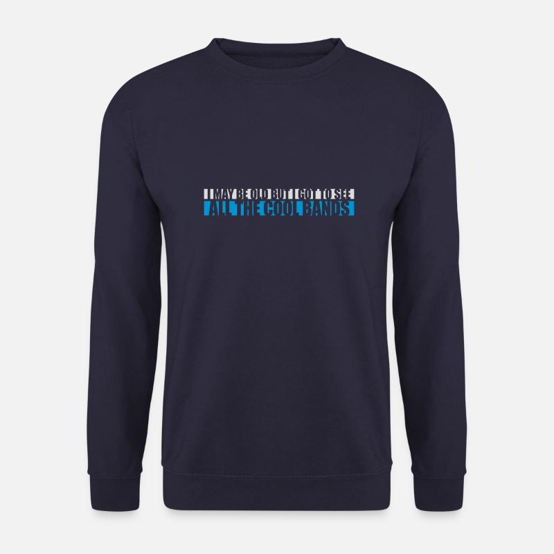 I may be old - Unisex Sweatshirt - navy