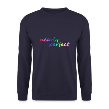 narly perfect dégradé - Sweat-shirt Unisexe - marine - Devant - Alina (178cm) & Michal (187cm)