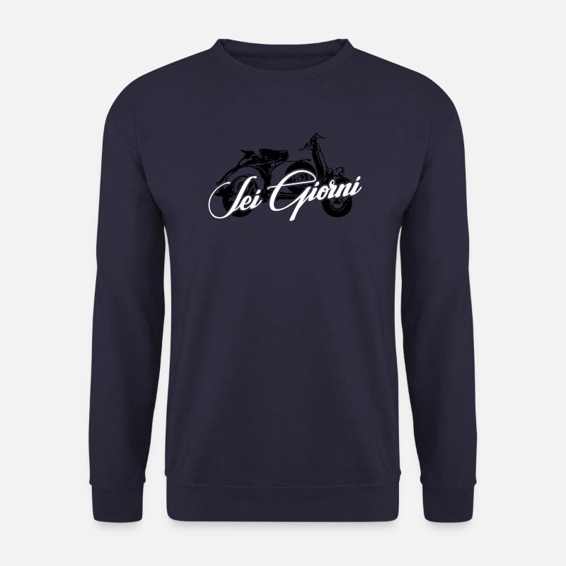 Sei Giorni 6-Tages Rallye Schaltroller 2Takt Italy - Unisex Pullover - Navy