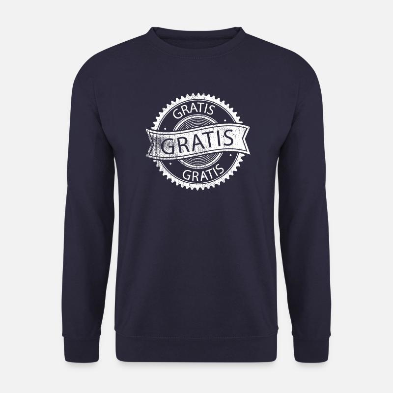 Gratis Aufkleber - Unisex Pullover - Navy