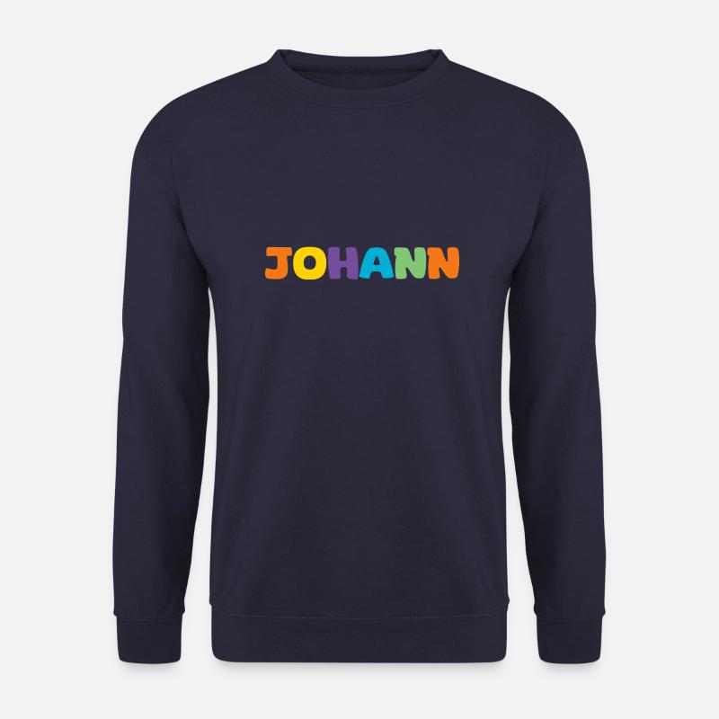 Name - Johann - Unisex Pullover - Navy